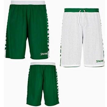 Spalding Essential Reversible Shorts Short, Hombre, Lagoon/White, 164