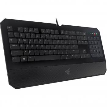 TECLADO GAMING RAZER DEATHSTALKER ESSENTIAL - VERSION QWERTY INTERNACIONAL, SIN Ñ - ULTRAPOLLING 1000 HZ - TECLAS RETROILUMINADAS LED Y PROGRAMABLES -