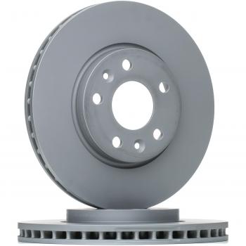 Disco de freno ATE 24.0126-0189.1, frente, ventilado, altamente carbonizado, 1 pieza