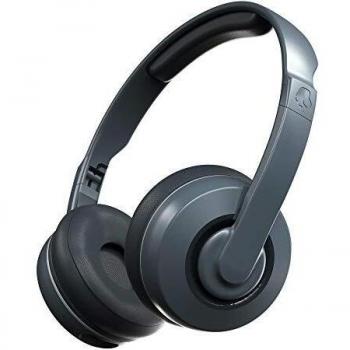 Cassette Auriculares Diadema Conector de 3,5 mm Bluetooth Gris