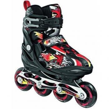 Roces Moody 3.0 - Patines en línea para niño negro rojo/negro Talla:36/40