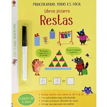 Libros pizarra - Restas