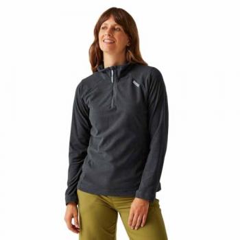 Regatta Women's Lightweight Half-Zip Fleece Montes in Seal Grey, Size 16