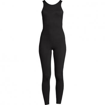Mono de mujer Casall Catsuit Open Back negro puro - Talla 36