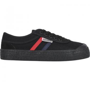 Zapatillas de Lona Retro Kawasaki 3.0 negras con suela de 3.2 cm y doble plantilla interior para hombre y mujer KAWASAKI RETRO 3 0 K232428 1001S BLACK SOL