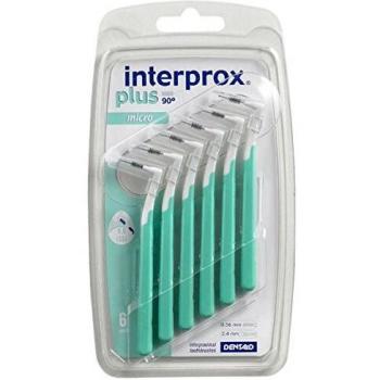 Interprox Plus Interproximal Brush Micro - Green 0.56mm - Pack Of 6