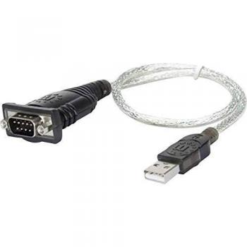 Convertidor USB a Serial DB9 RS232 45cm - Manhattan 205146