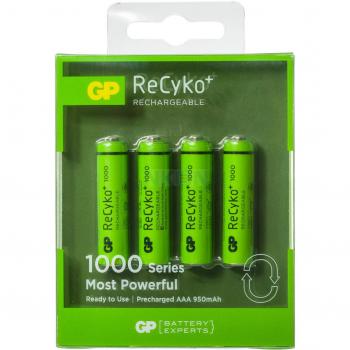 GP Batteries - AAA 950mAh NiMH (Pack de 4)