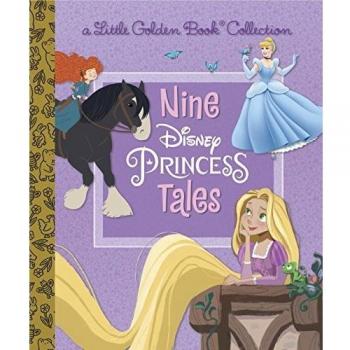 Disney Princess Little Golden Book Collection: Nine Enchanting Tales