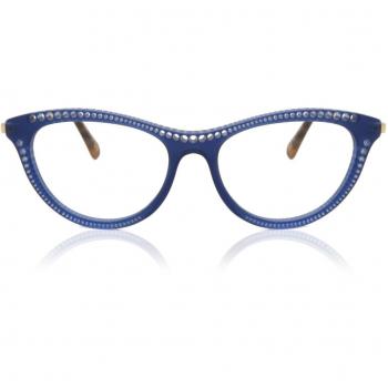 Cat Eye Full Rim Plastic Women’s Prescription Glasses Online Blue Size 54 - Free Lenses - Blue Light Block Available - SmartBuy Collection
