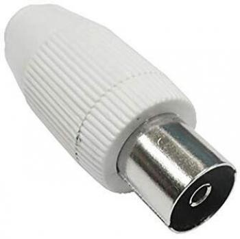 9037R28 - Conector para antena TV recto hembra 9,5 mm Axil