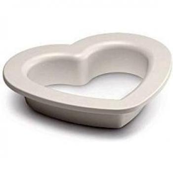 Kit de Accesorios para Hacer Galletas Philips HR2455/09 - Discos en Forma de Estrella y Corazón, Compatible con Pastamaker Avance Collection, Acero Inoxidable, Color Blanco