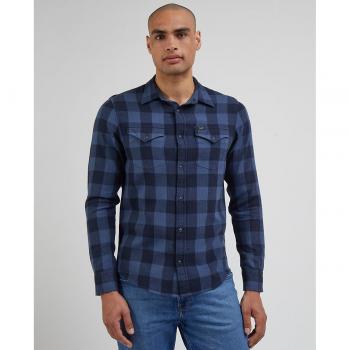 Camisa de hombre Lee Classic de cuadros en color azul