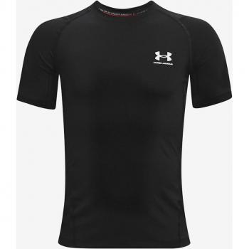 Under Armour Kids Heat Gear Short Sleeve Shirt Black 12-14 Years