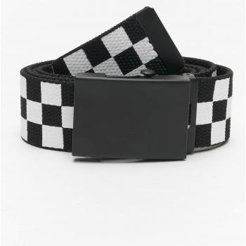 Urban Classics Unisex Adjustable Black/White Checker Belt