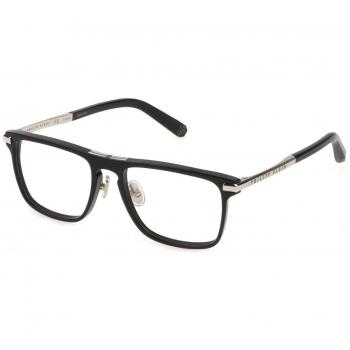 Philipp Plein VPP019M-530700-21G Glossy Black Eyeglass Frames for Men, Size 53 mm