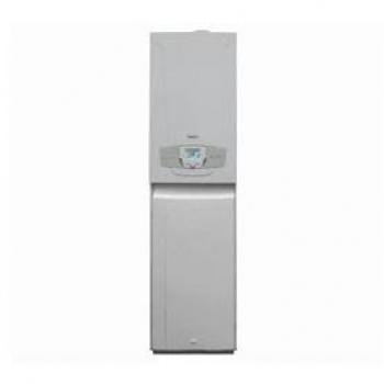 Caldera mixta bajo consumo 32/32 kW, 80 litros, combustión estanca, funcionamiento silencioso, serie Platinum duo Plus 32AIFM GN condensación ACU, 55 x 45 x 164 centímetros