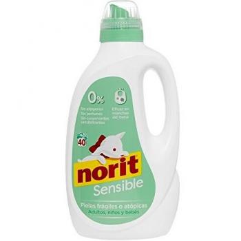 Norit - Detergente Líquido especial Pieles sensibles, 40 lavados, 2120 ml