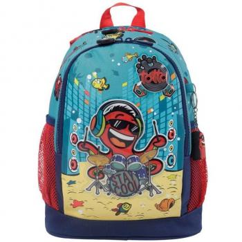Mochila Escolar Mediana Totto Wiid Verde