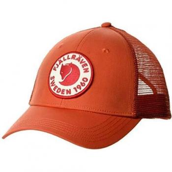 Fjallraven 1960 Logo Långtradarkeps Hat, Unisex-Adult, Rowan Red, S/M