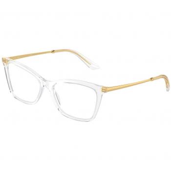 Dolce & Gabbana DG3347 3133 Women’s Eyeglasses Clear Size 54 (Frame Only) - Blue Light Block Available