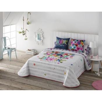 Colcha Bouti JOY 100% Algodón Estampado Digital para Cama 80/90/105/135/150 - Fabricada en España, Ligera y Transpirable