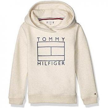Tommy Hilfiger Essential Graphic Hoodie Sudadera, Marrón