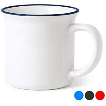 BigBuy Cooking S1418184 Taza, Ceramic, Azul