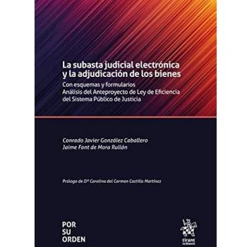 La subasta judicial electrónica y la adjudicación de los bienes. Con esquemas y formularios