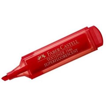 Faber-Castell - Marcador fluorescente Textliner 1546, Rojo