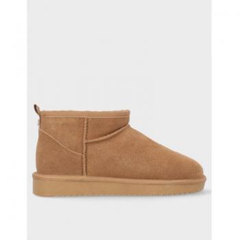 Gioseppo Berek Women's Low Leather Ankle Boots in Camel