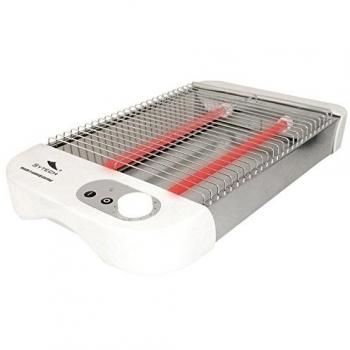 Sytech SY-TP6BLANCO - Tostador plano, 600 W, color blanco                                                                                                                                                                            [Clase de eficiencia energ