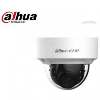 Cámara de Vigilancia IP Domo Dahua 4 Mpx con Lente de 2.8 mm Antivandálica y Exterior IP67 POE