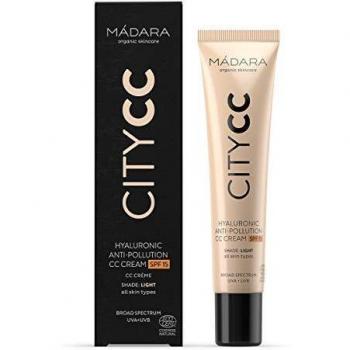 MÁDARA Organic Skincare | Anti-Pollution CC Cream SPF15 LIGHT BEIGE - 40ml