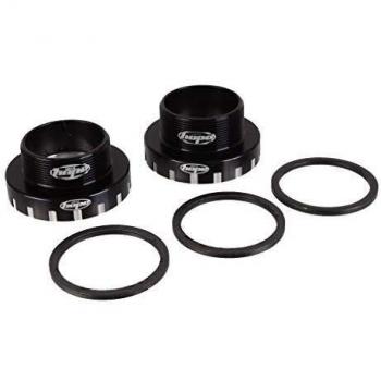 Cazoletas de Pedalier Hope BSA 30mm de Acero Inoxidable - Negro