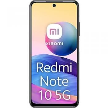 Xiaomi Redmi Note 10 5G, Gris, Pantalla 6.5 90Hz AdaptiveSync DotDisplay, Memoria de 4GB+64GB, Triple Cámara de 48MP, Procesador MediaTek Dimensity 700, Batería de 5000mAh con carga rápida de 22.5W