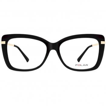 Polar 7500 With Clip-On 77 Gafas Recetadas para Hombre Negros con armazones negros y lentes recetados