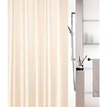 Cortina de Ducha Textil SPIRELLA ALTRO 180 x 200 cm 100% Poliéster Beige Impermeable