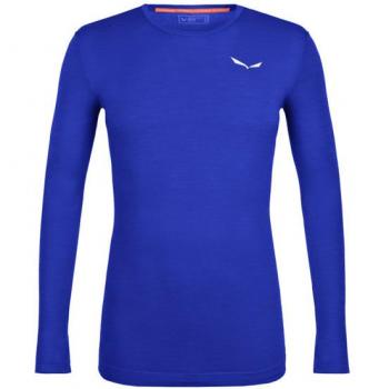 Salewa Camiseta Interior De Manga Larga Zebru Fresh AMR Azul - XL
