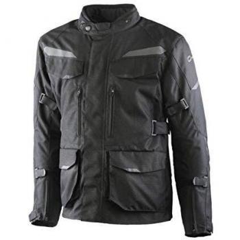 OJ Chaqueta de moto para hombre con protecciones After Man Black S