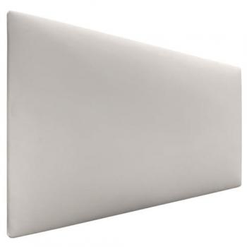 Cabecero Tapizado de Polipiel AQUALINE Liso Blanco Hueso 95x50cm para Camas de 70/80/90 cm