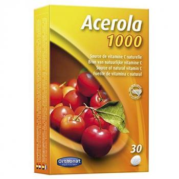 Orthonat Acerola 1000mg, 30 Comprimidos Sin Gluten