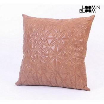 Cojín grabado color marrón by Loom In Bloom