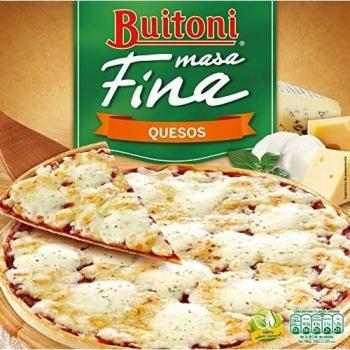 Buitoni - Pizza Masa Fina Quesos, 300 g