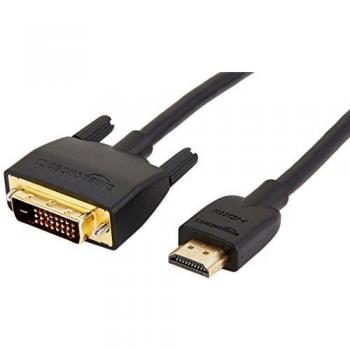 Amazon Basics HDMI to DVI Adapter Cable - 6 Feet, 24-Pack