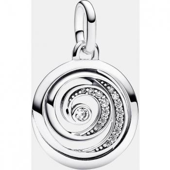 Charm medallón espiral de gratitud Pandora Me