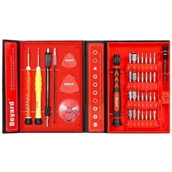 Deyard SG-455 destornilladores de precisión Kit de herramientas de reparación Fijar iPhone Portátil MacBook Smartphone Xbox con el caso