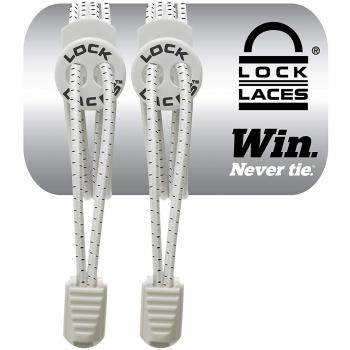 LOCK LACES - Elastic No Tie Shoe Laces - One Size Fits All for Kids and Adults - Elastic No Tie Shoelaces