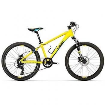 Conor WRC Pro Disc 24 Bicicleta, Niños, Amarillo
