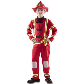 Disfraz de Bombero Rojo para niño